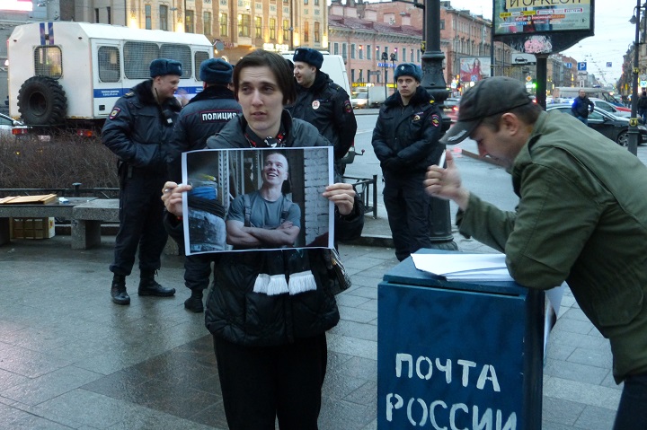 31 ����� 2016. ����� � ��������� ������� ������
March 31, 2016. The action in support of Ildar Dadin