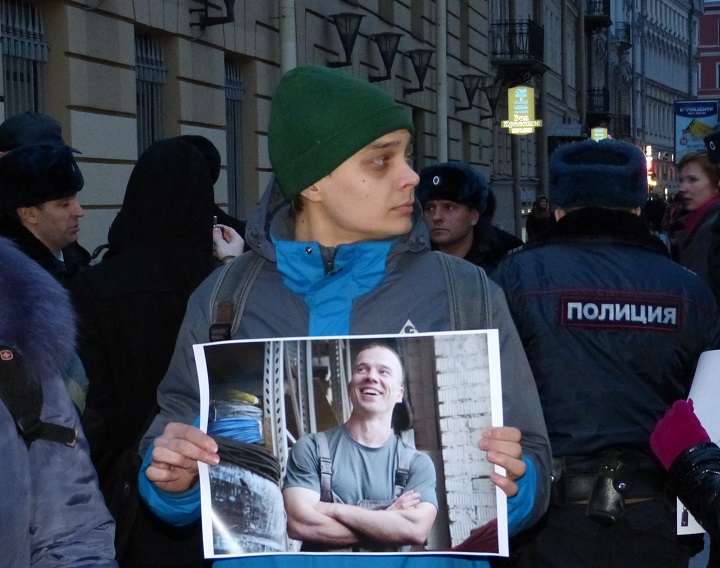 31 ����� 2016. ����� � ��������� ������� ������
March 31, 2016. The action in support of Ildar Dadin
