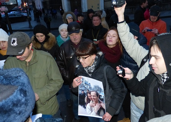 31 ����� 2016. ����� � ��������� ������� ������
March 31, 2016. The action in support of Ildar Dadin