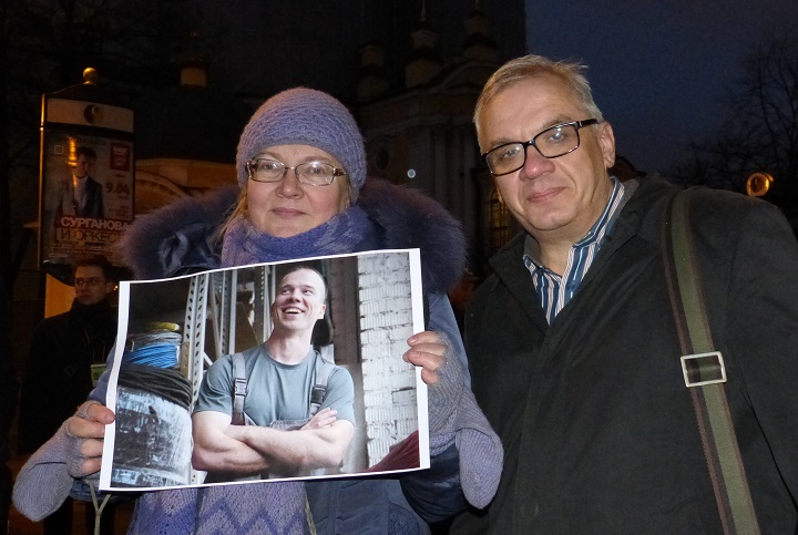 31 ����� 2016. ����� � ��������� ������� ������
March 31, 2016. The action in support of Ildar Dadin