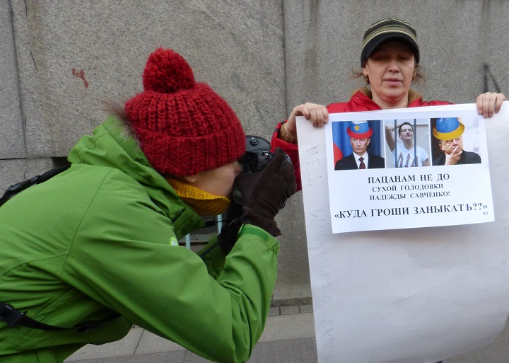 7 ������ 2016. �������� ����
April 7, 2016. The meeting of the people
