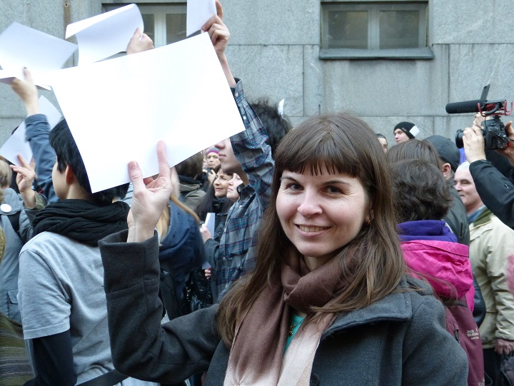 7 ������ 2016. �������� ����
April 7, 2016. The meeting of the people