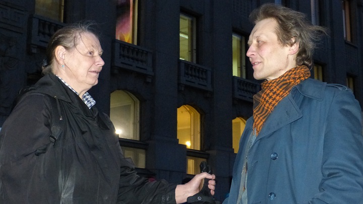 7 ������ 2016. �������� ����
April 7, 2016. The meeting of the people