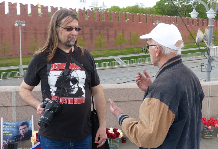 6 ��� 2016. ������ ����
May 6, 2016. The Nemtsov bridge