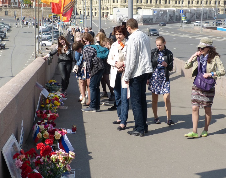 6 ��� 2016. ������ ����
May 6, 2016. The Nemtsov bridge