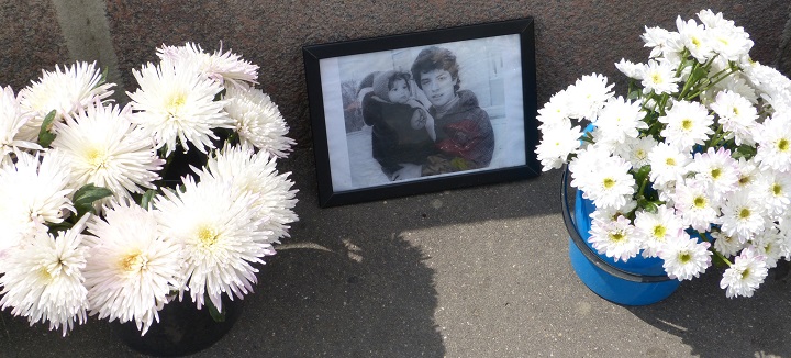 4 ���� 2016. ������ ����
June 4, 2016. The Nemtsov bridge