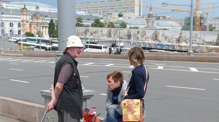 4 ���� 2016. ������ ����
June 4, 2016. The Nemtsov bridge