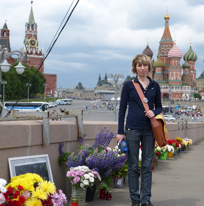 4 ���� 2016. ������ ����
June 4, 2016. The Nemtsov bridge