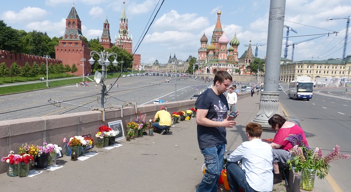 18 ���� 2016. ������ ����
June 18, 2016. The Nemtsov bridge