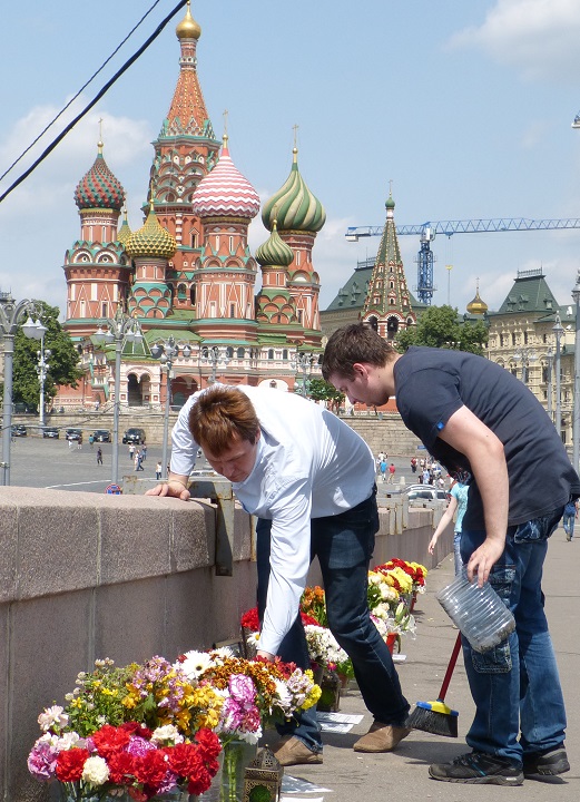 18 ���� 2016. ������ ����
June 18, 2016. The Nemtsov bridge