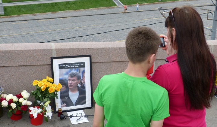 18 ���� 2016. ������ ����
June 18, 2016. The Nemtsov bridge