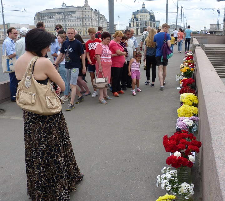 18 ���� 2016. ������ ����
June 18, 2016. The Nemtsov bridge