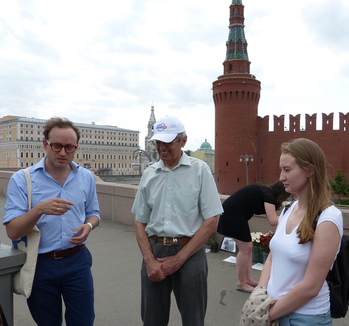 18 ���� 2016. ������ ����
June 18, 2016. The Nemtsov bridge