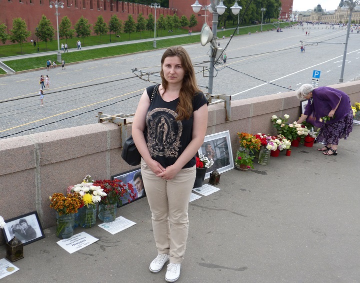 18 ���� 2016. ������ ����
June 18, 2016. The Nemtsov bridge