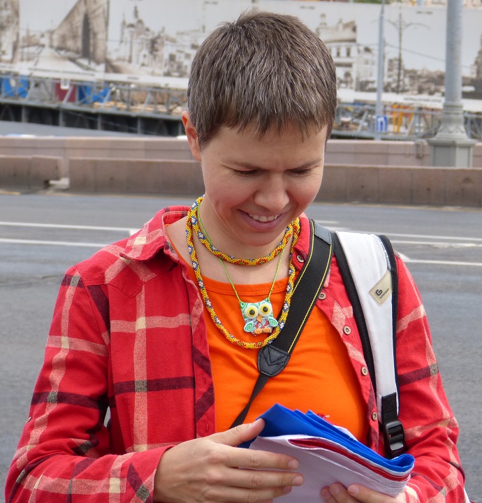 10 ���� 2016. ������ ����
July 10, 2016. The Nemtsov bridge