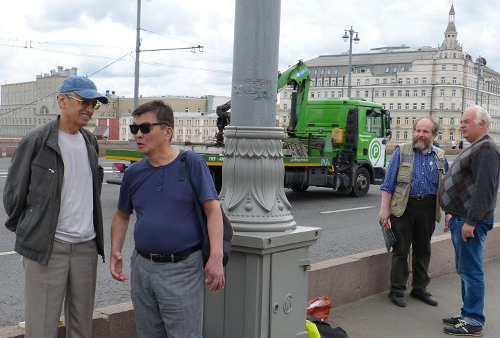 10 ���� 2016. ������ ����
July 10, 2016. The Nemtsov bridge