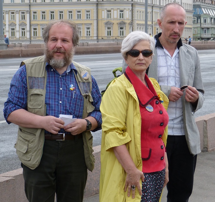 10 ���� 2016. ������ ����
July 10, 2016. The Nemtsov bridge
