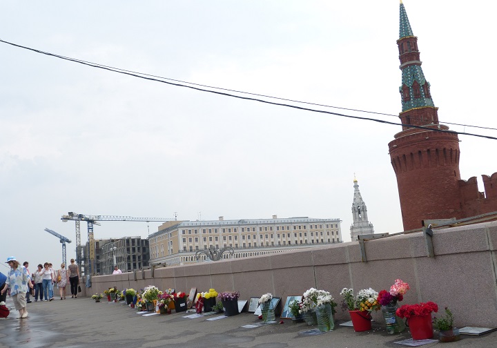 27 ���� 2016. ������ ����
July 27, 2016. The Nemtsov bridge