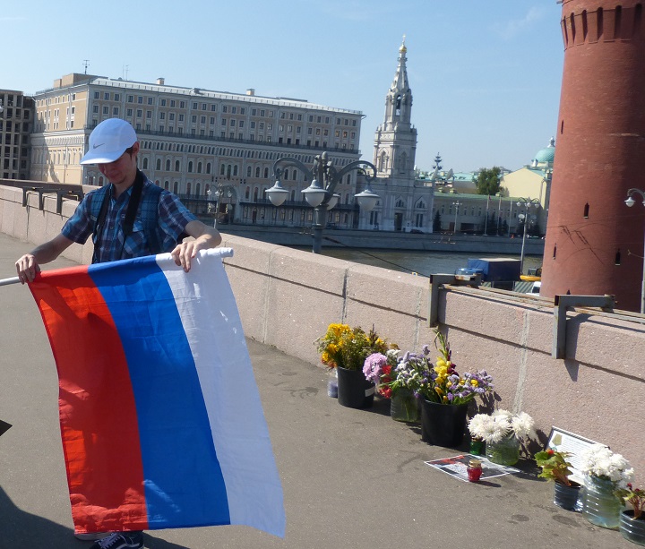 6 ������� 2016. ������ ����
August 6, 2016. The Nemtsov bridge
