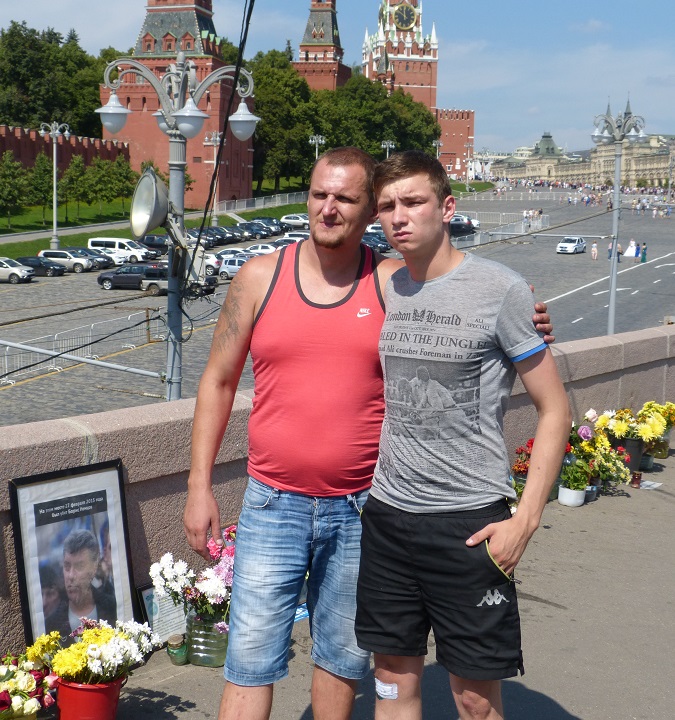 6 ������� 2016. ������ ����
August 6, 2016. The Nemtsov bridge