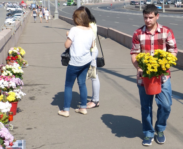 6 ������� 2016. ������ ����
August 6, 2016. The Nemtsov bridge