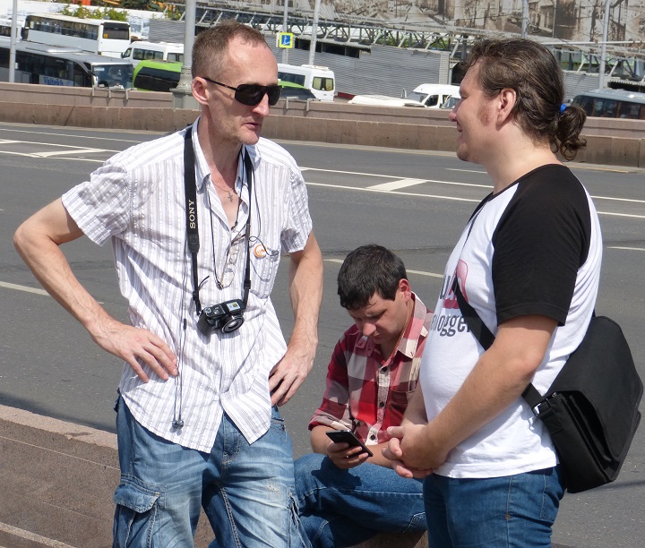 6 ������� 2016. ������ ����
August 6, 2016. The Nemtsov bridge