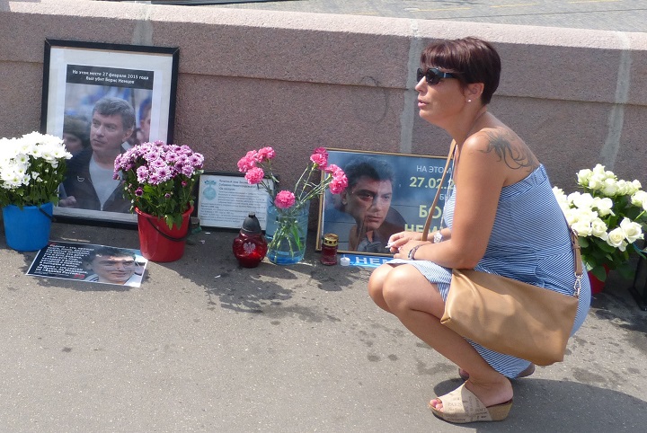 6 ������� 2016. ������ ����
August 6, 2016. The Nemtsov bridge