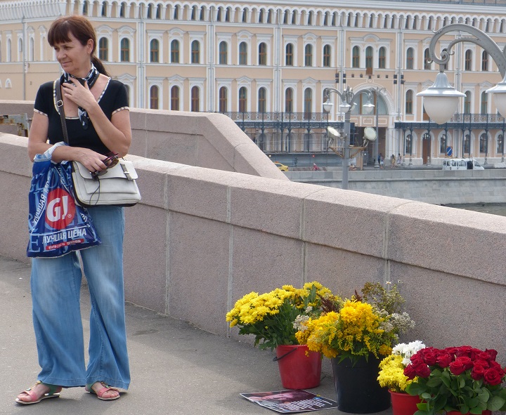 6 ������� 2016. ������ ����
August 6, 2016. The Nemtsov bridge