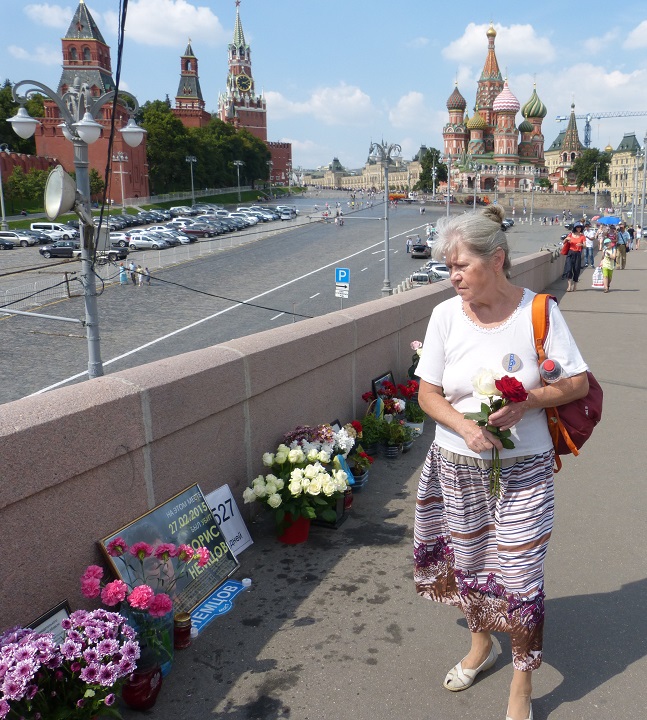 6 ������� 2016. ������ ����
August 6, 2016. The Nemtsov bridge