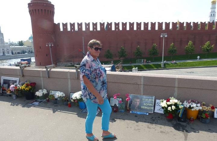 6 ������� 2016. ������ ����
August 6, 2016. The Nemtsov bridge