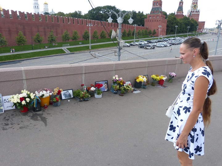 6 ������� 2016. ������ ����
August 6, 2016. The Nemtsov bridge