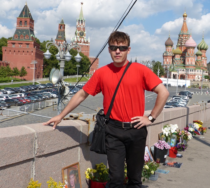 11 ������� 2016. ������ ����
August 11, 2016. The Nemtsov bridge