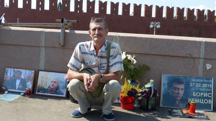 11 ������� 2016. ������ ����
August 11, 2016. The Nemtsov bridge