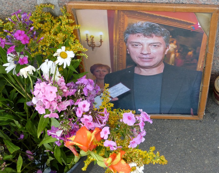 11 ������� 2016. ������ ����
August 11, 2016. The Nemtsov bridge