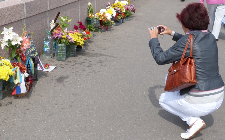 13 ������� 2016. ������ ����
August 13, 2016. The Nemtsov bridge