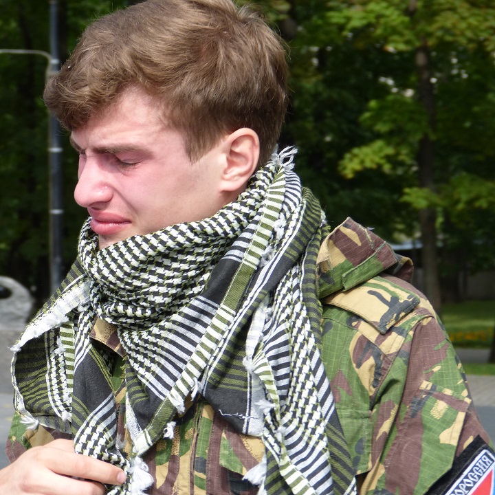 13 ������� 2016. ����������� �������������
August 13, 2016. The anti-war vigil