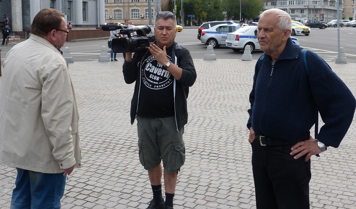 13 ������� 2016. ����������� �������������
August 13, 2016. The anti-war vigil