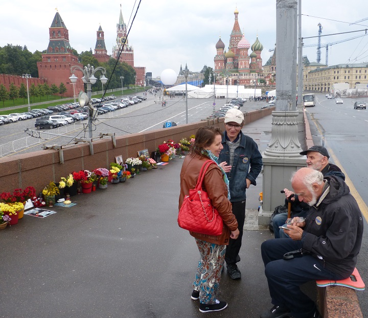 20 ������� 2016. ������ ����
August 20, 2016. The Nemtsov bridge