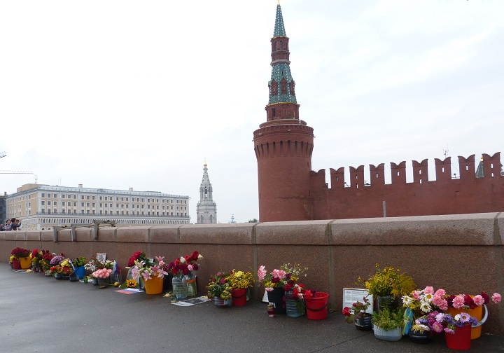 20 ������� 2016. ������ ����
August 20, 2016. The Nemtsov bridge