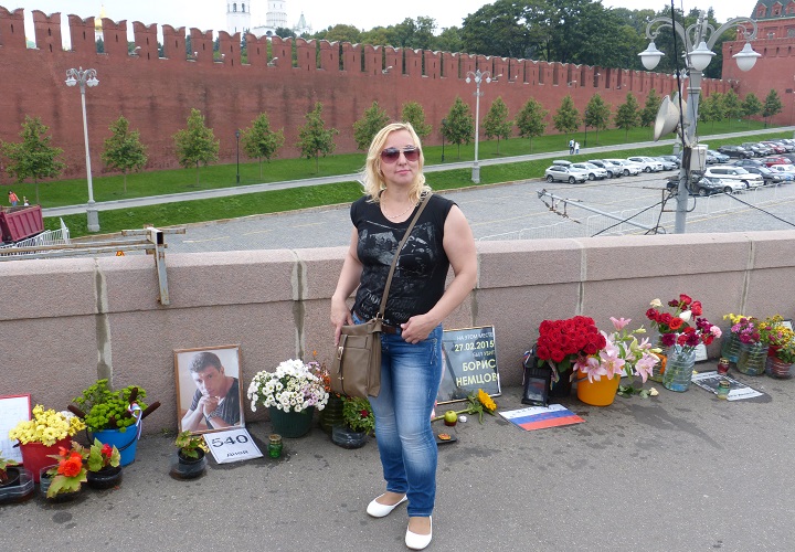 20 ������� 2016. ������ ����
August 20, 2016. The Nemtsov bridge