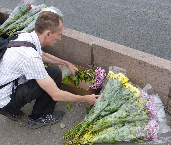 20 ������� 2016. ������ ����
August 20, 2016. The Nemtsov bridge
