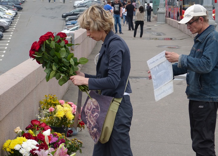 20 ������� 2016. ������ ����
August 20, 2016. The Nemtsov bridge