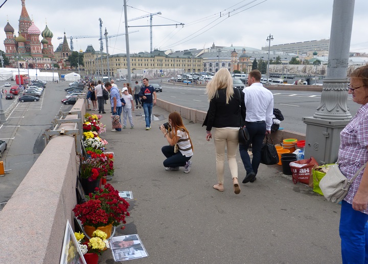 20 ������� 2016. ������ ����
August 20, 2016. The Nemtsov bridge