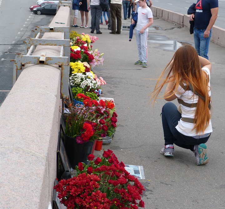 20 ������� 2016. ������ ����
August 20, 2016. The Nemtsov bridge