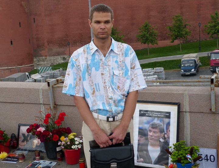 20 ������� 2016. ������ ����
August 20, 2016. The Nemtsov bridge
