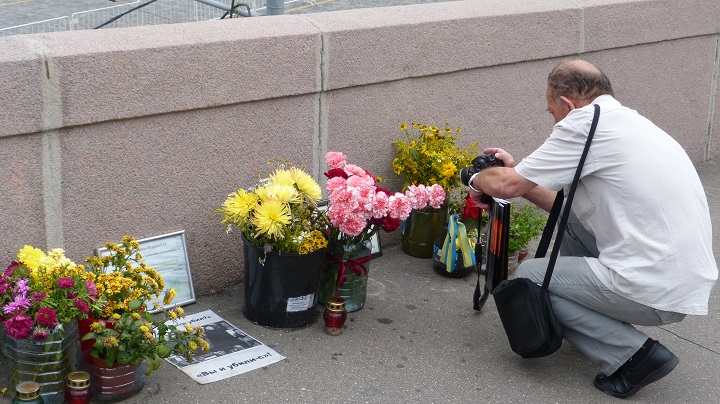 20 ������� 2016. ������ ����
August 20, 2016. The Nemtsov bridge