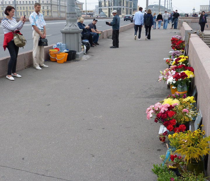 20 ������� 2016. ������ ����
August 20, 2016. The Nemtsov bridge
