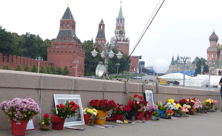20 ������� 2016. ������ ����
August 20, 2016. The Nemtsov bridge