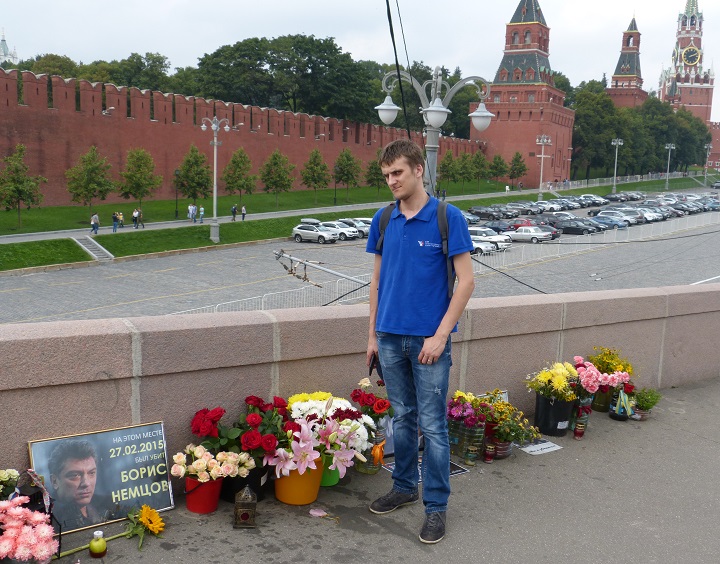20 ������� 2016. ������ ����
August 20, 2016. The Nemtsov bridge