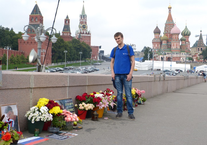 20 ������� 2016. ������ ����
August 20, 2016. The Nemtsov bridge